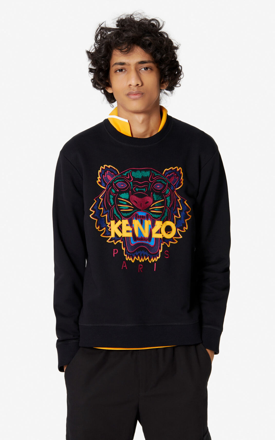 Kenzo Tiger Sweatshirt Herr | 12304-SLCM